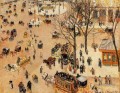 place du théâtre francais 1898 Camille Pissarro
